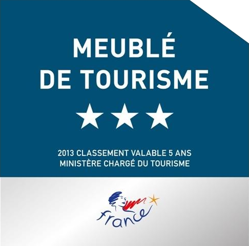 Meublé de Tourisme 3 étoiles